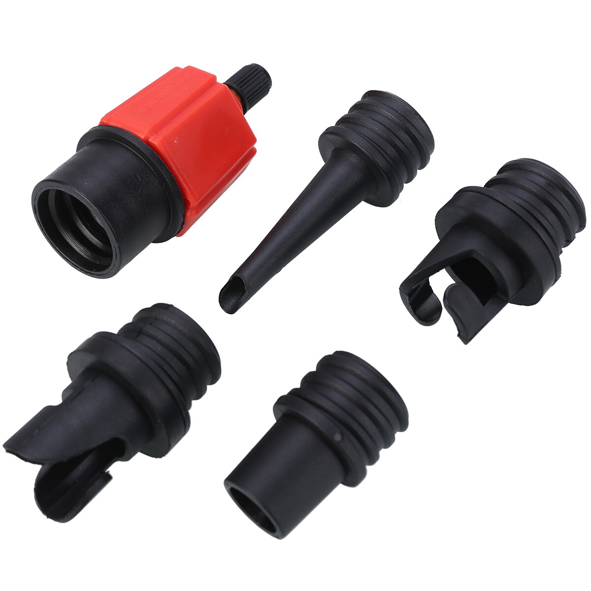 4 Nozzles Sup Pomp Adapter Opblaasbare Boot Air Valve Adapters Stand Up Paddle Board Kajak Surfen Accessoires