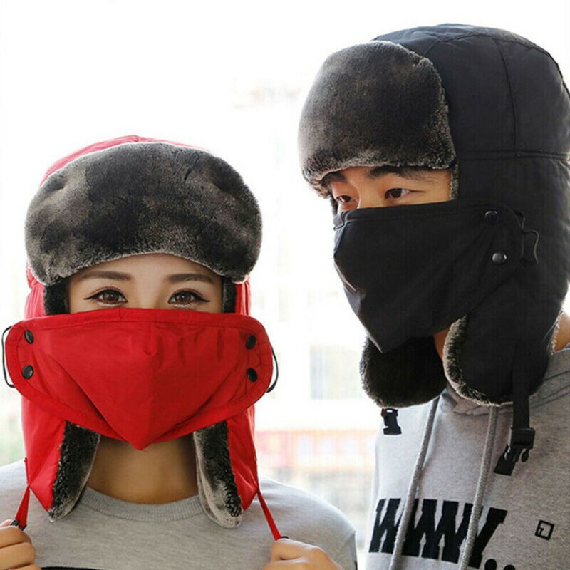 Ski bibs tørklæde hat vinter varm sne skiløb cykling snowboard vindtæt mænd kvinder tykkere ørebeskyttelse tørklæde + cap maske