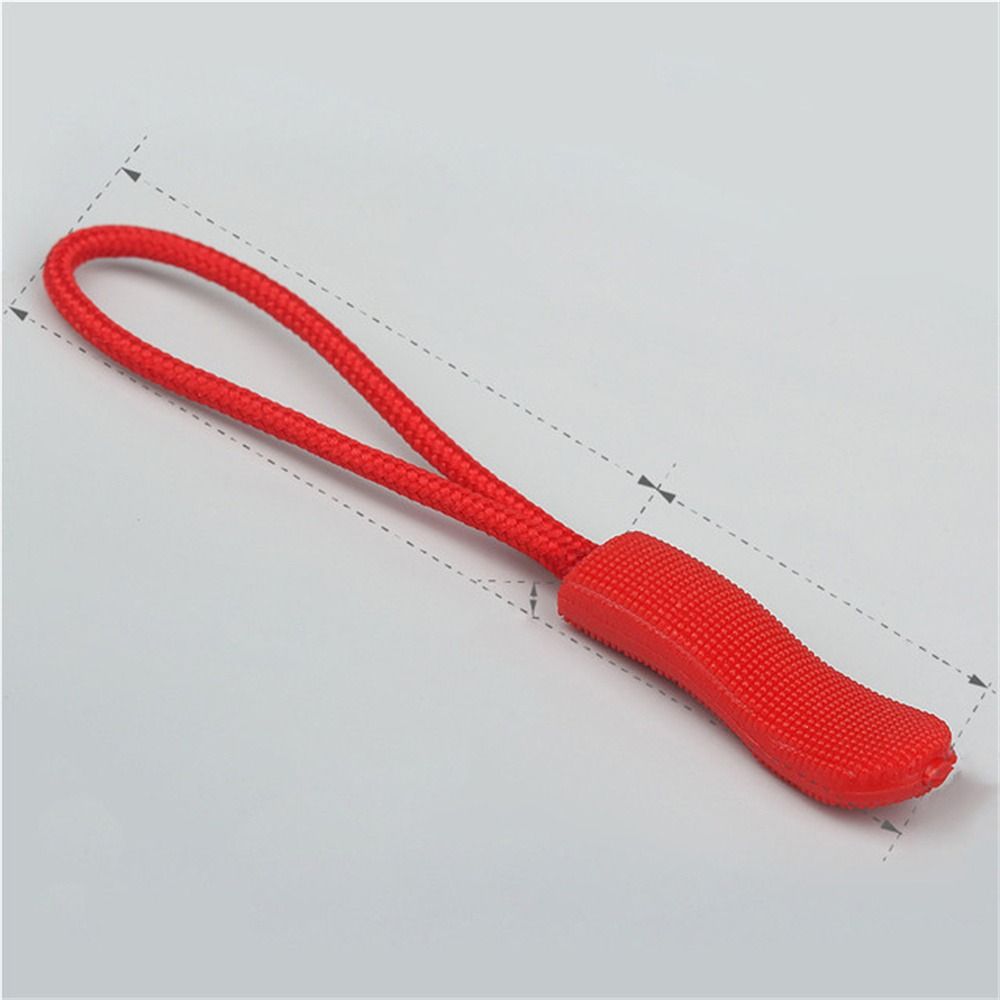 Uiteinden 10 Stuks Rugzak Koffer Kleding Zip Fixer Reistas Fixer Zip Cord Rits Puller Rits Trekkoord Rits Touwen