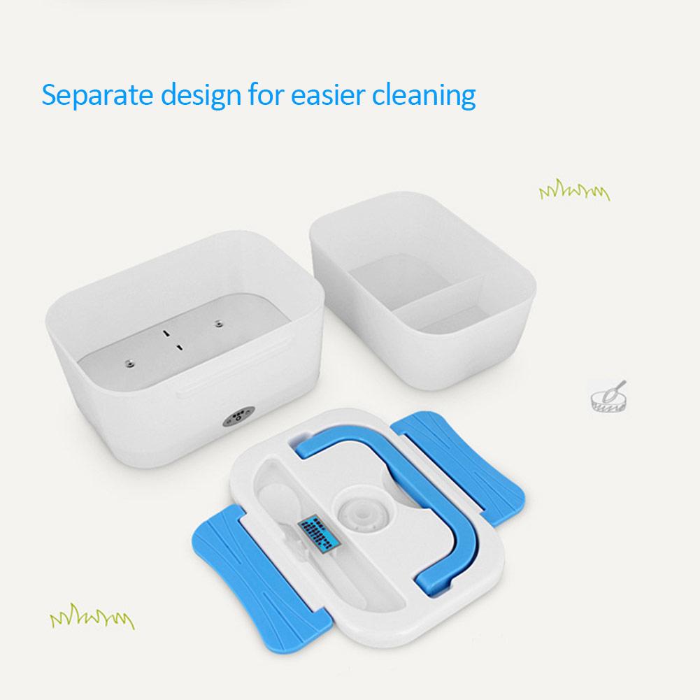 Household Car Plug-In Car Charger Car 12V Electronic Heating Insulation Fresh Heating Lunch Box