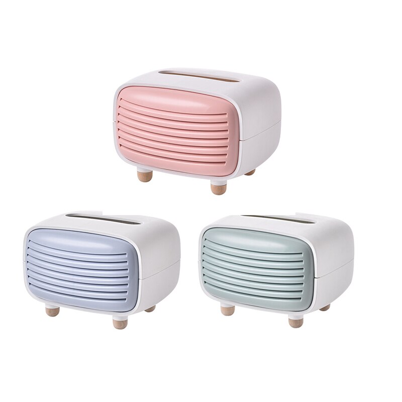 Tissue Box Imitation Radio Paper Drawer Box Simple Paper Towel Storage Box