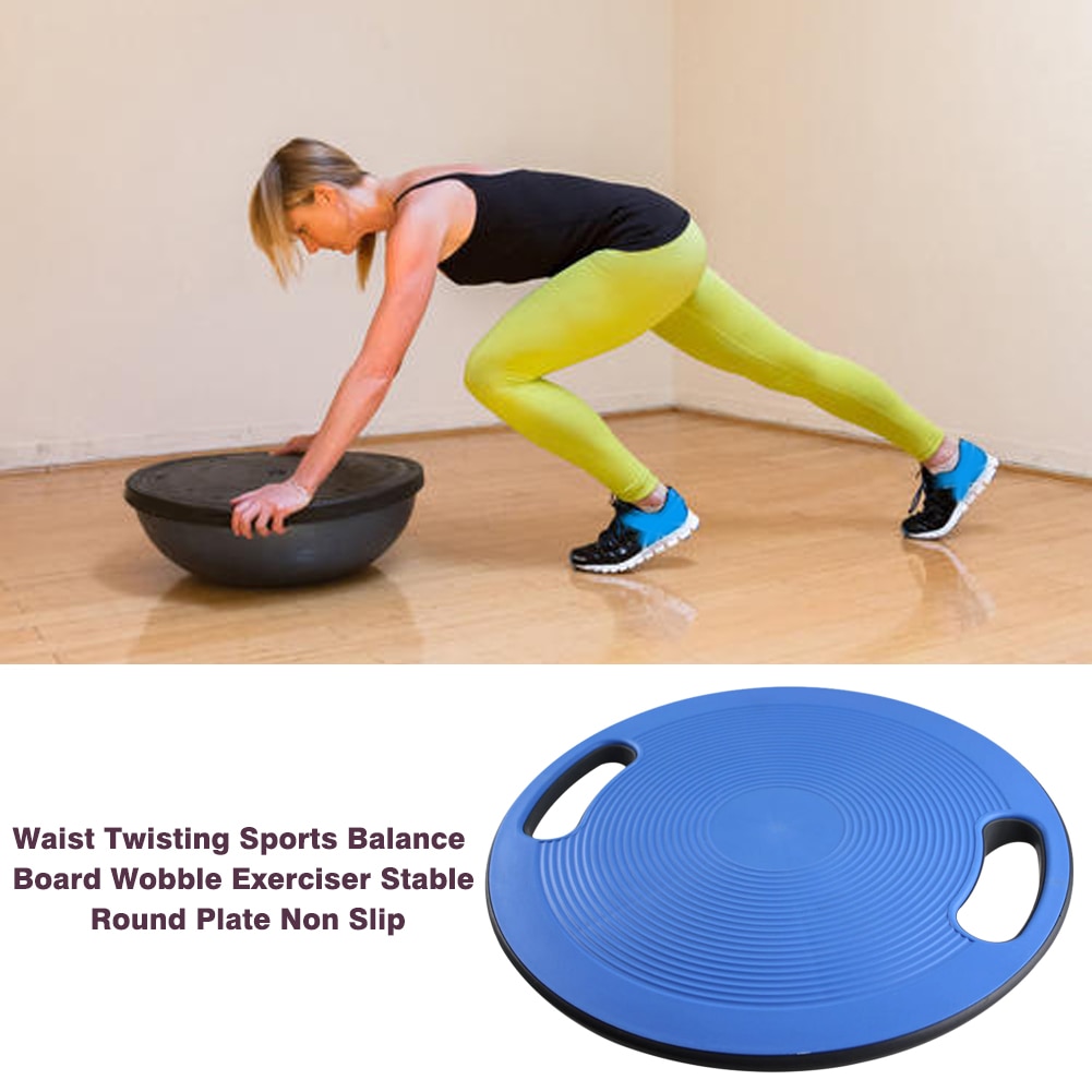 Gym Recovery Anti Skid Balance Board Round Plate Training Strong Bearing Waist Twisting Sports Wobble Exerciser Non Slip Disc