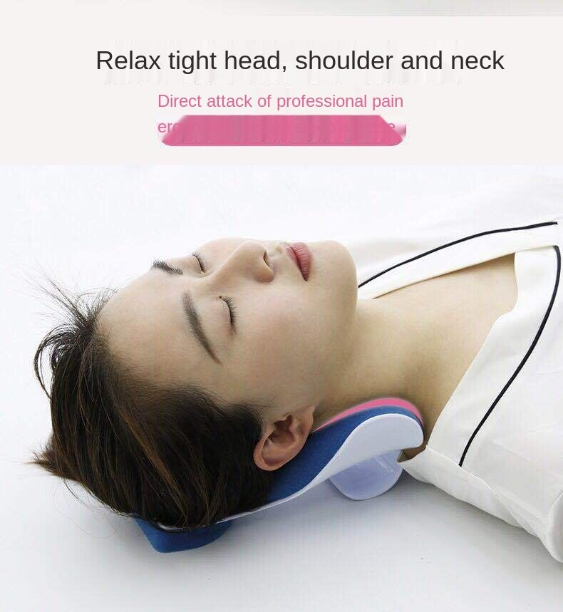 Massage Kussen Ondersteuning Cervicale Kussen Pijn Apparaat Voor Cervicale Relax Align Reizen Rest Relief Wervelkolom Nek Tractie