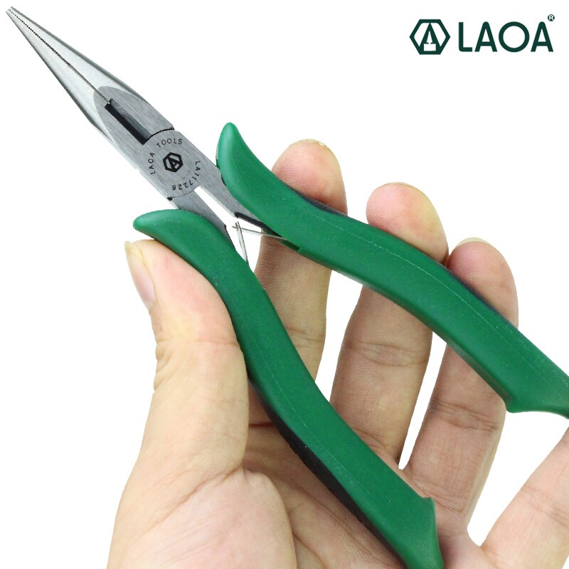 Laoa mini tang lang nese tang rund nese tang flat nese nipper metalltråd kutter kutting nippers