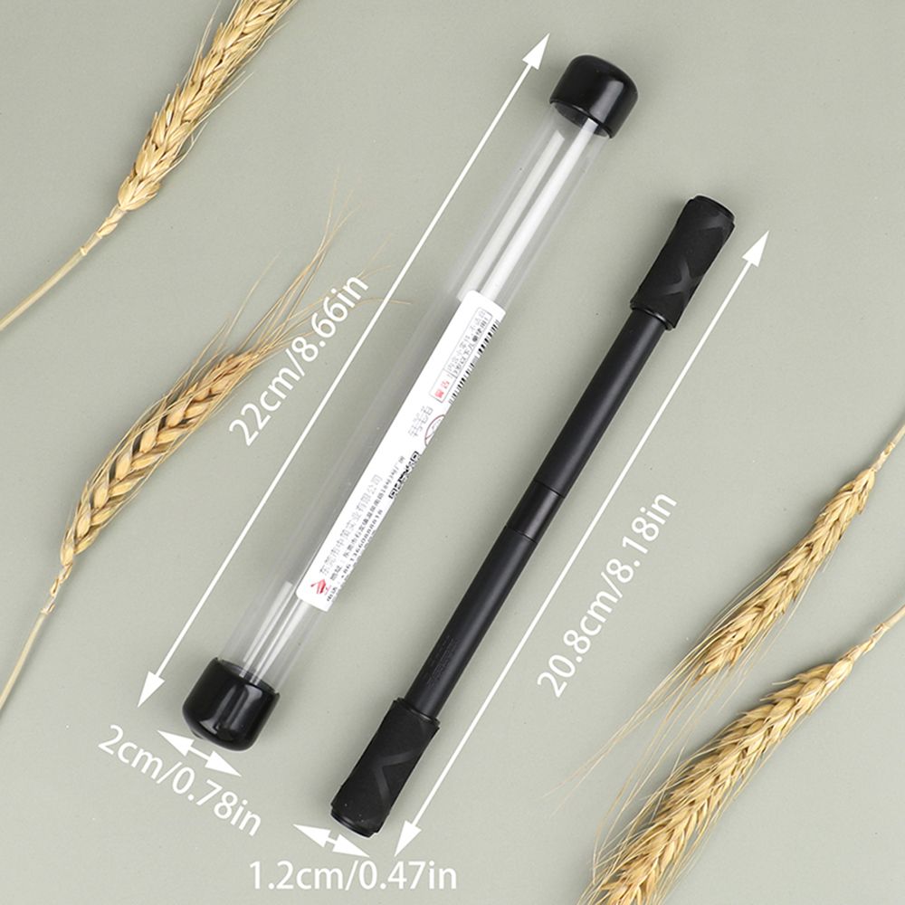 1PC Spinnen Kuli Kreative Gelegentliche Blitz Rotierenden Spielen Gel Stifte Schüler Spielzeug Freisetzung Druck Komfortable Penspinning Stift