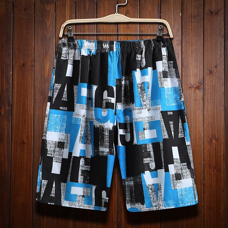 men's beach shorts swimming trunks loose casual swimming trunks quick-drying summer surfing swimwear beach shorts: B