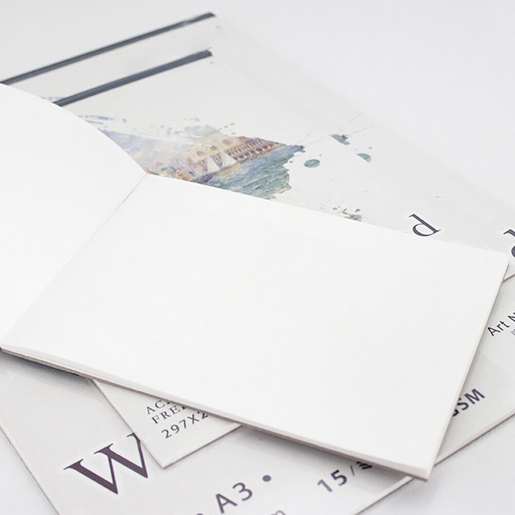 A3 A4 A5 Watercolor Paper Sketchpad Blank Painting Drawing Diary Hardcover Sketch Book Stationery Notebook Art Supplies