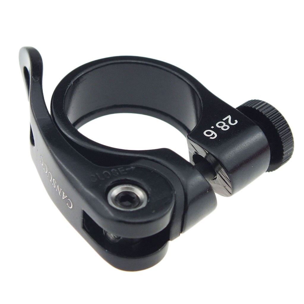 28.6mm Bike Bicycle Seat Post Clamp Quick Release Saddle Tube Clip