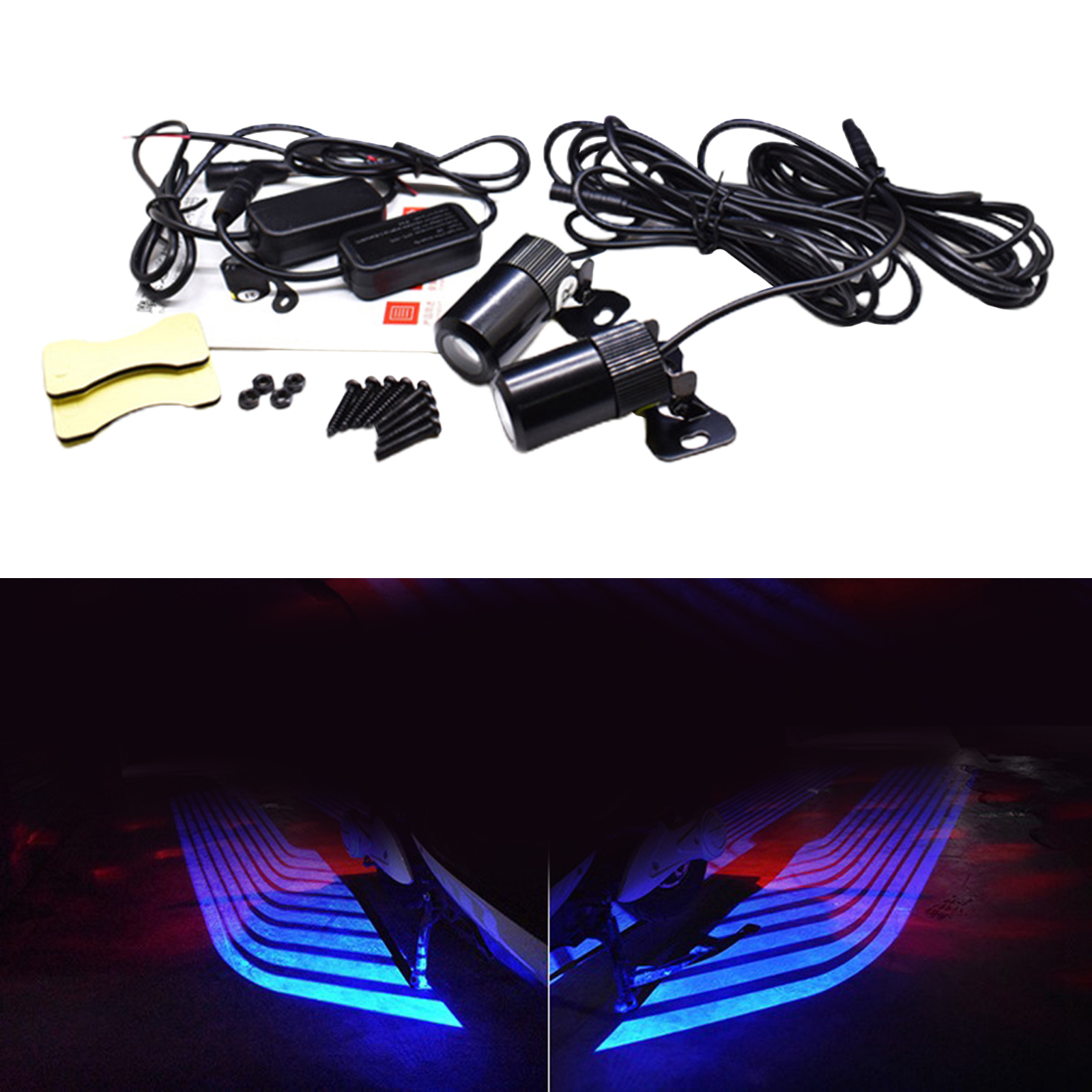 Universal- Motorrad Engel FlüGel LED Lampe Lichter Bausatz Projektor