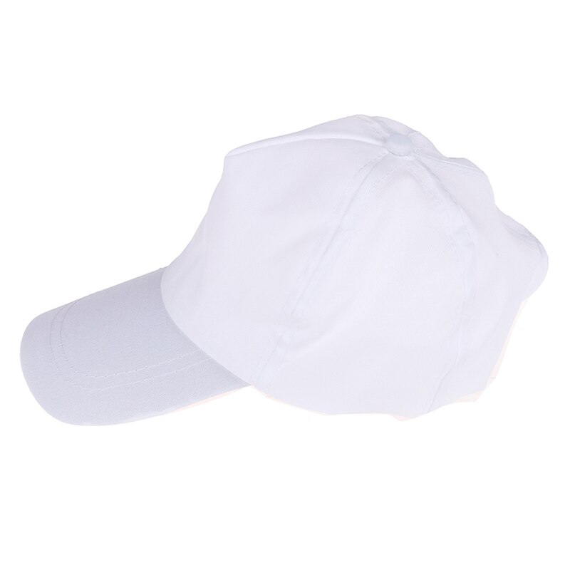 Børnepersonlighed gør-det-selv-trucker hvide kasketter håndmalede hiphop-kasketter blank baseballhat til børnefestdekoration