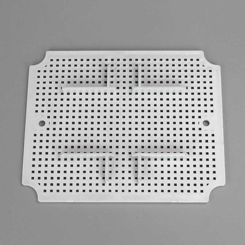 Outdoor Waterproof Junction Box Base Plate ABS Monitoring Waterproof Box Fixed Base Plate IP67 honeycomb mounting base plate