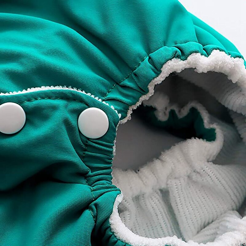Svømmebleer baby genanvendelige 2 -pak vaskbare bukser til 0-3 år drenge piger svømmeundervisning bruser bule & green -80