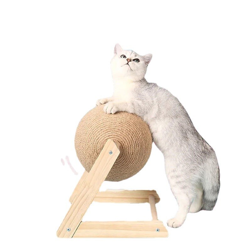 Kat Krassen Bal Speelgoed Kitten Sisal Touw Bal Speelgoed Katten Board Slijpen Poten Scratcher Slijtvaste Huisdier Meubels Levert