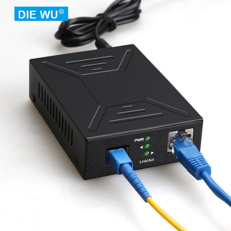 TXE045 ein Paar von SC Fiber Medien Konverter für 10/100 Netzwerk 20KM Reichweite 1310nm Ethernet Medien Konverter Volle Duplex