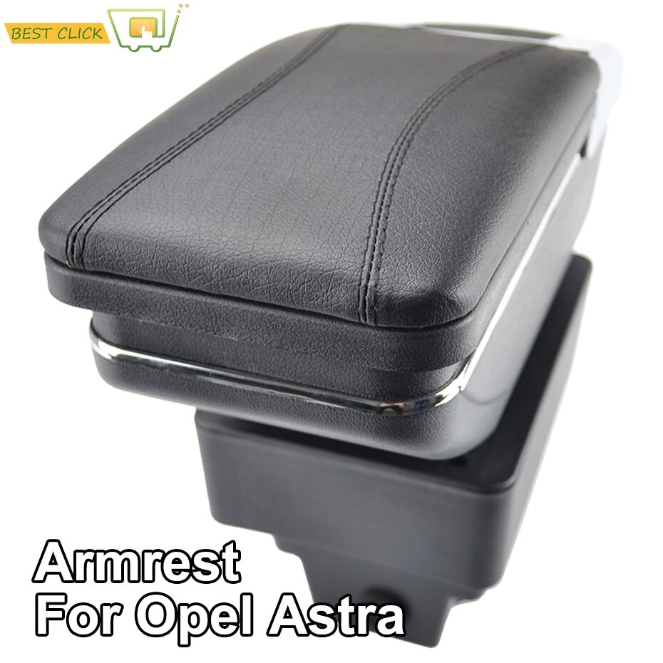 Armsteun voor opel vauxhall astra j armsteun dubbele laag opbergdoos decoratie autostyling