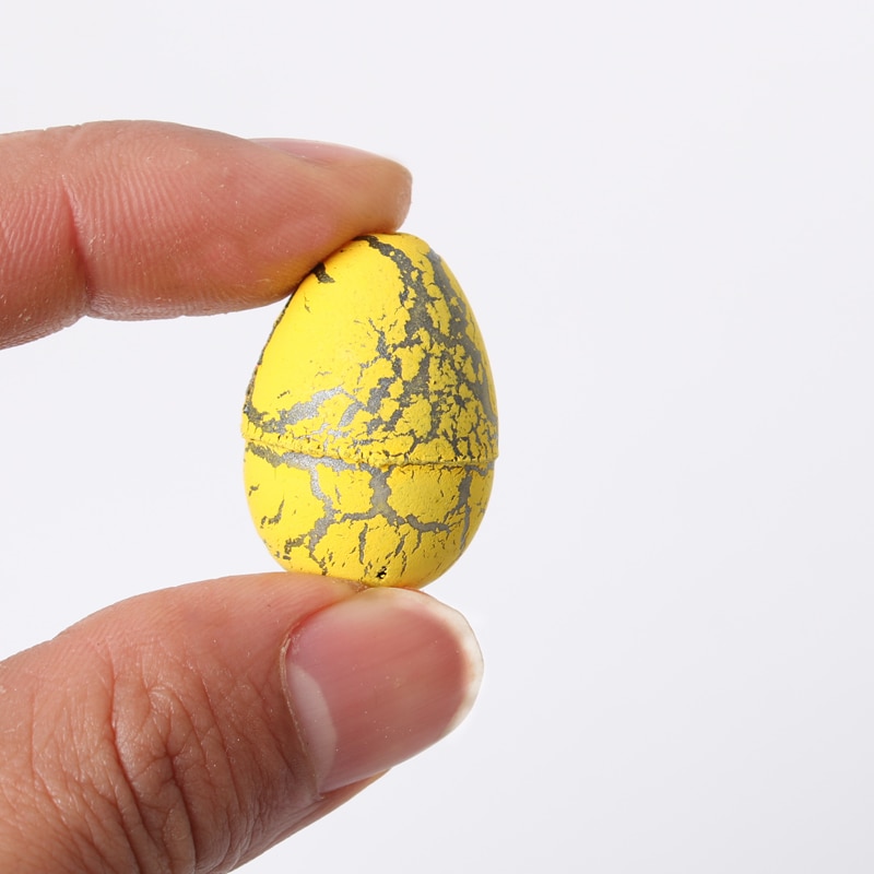 10 pz/lotto Della Novità Sveglia Magia Cova Crescente Animale Uova di Dinosauro bavaglio Giocattoli Giocattoli per I Bambini bambino Bambini Giocattoli Educativi Regali