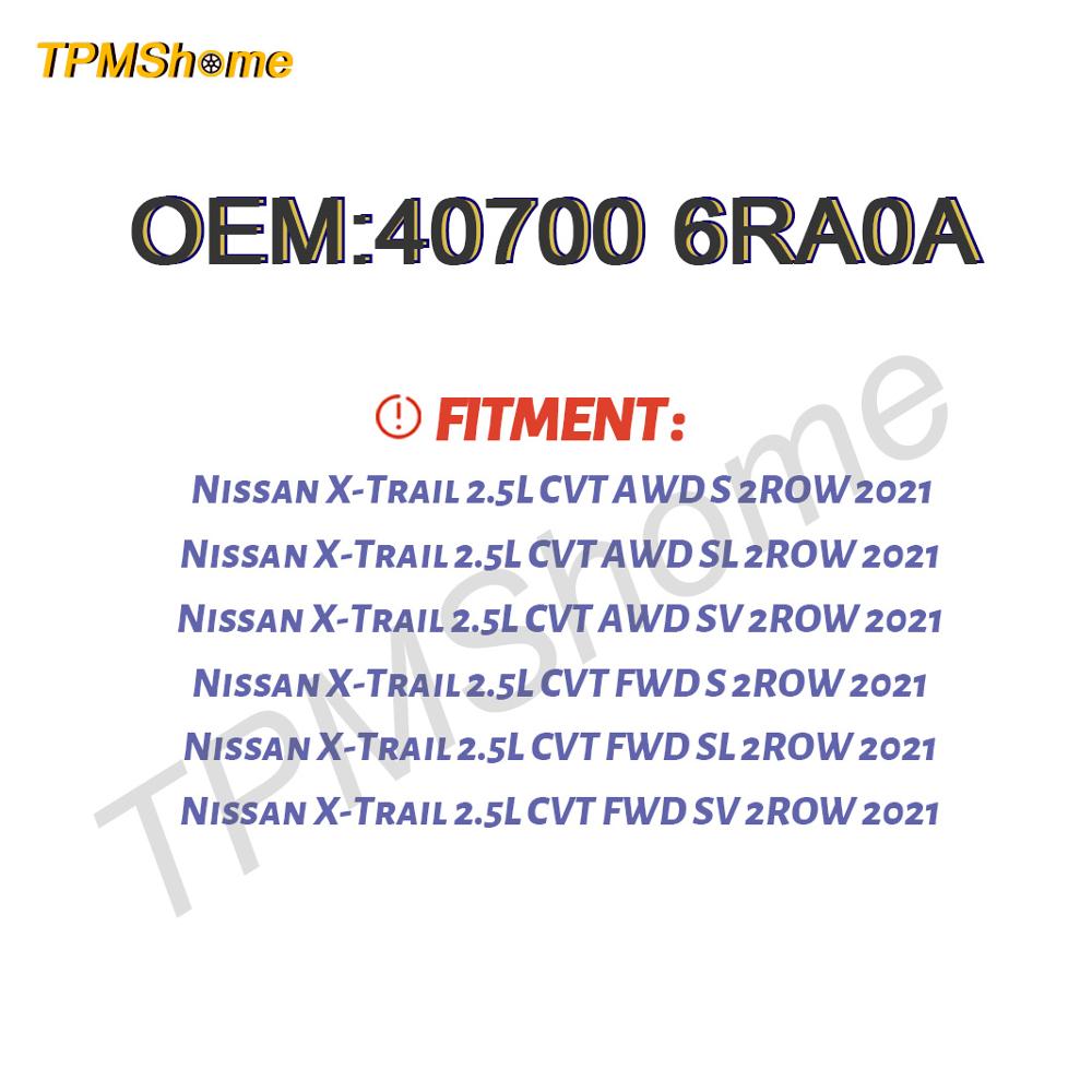 40700-6RA0A TPMS Tire Pressure Monitor Sensors For Nissan X-Trail 407006RA0A