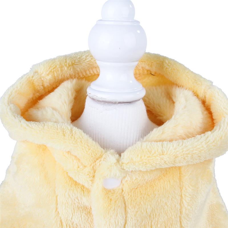 Adorable Pet Warm Coat Chicken Clothes Pet Coral Fleece Costume For Puppy Dog