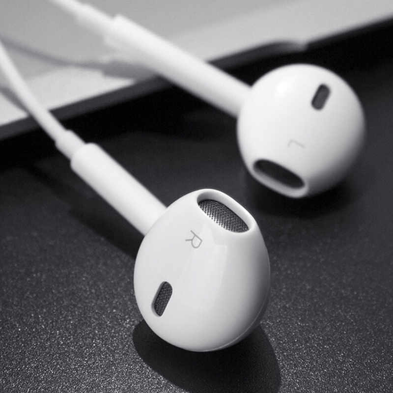 Kopfhörer mit mikrofon verdrahtet Stereo hören handys für Apfel iPhone 8 7 12 Plus X XS MAX XR iPod verdrahtet Headset