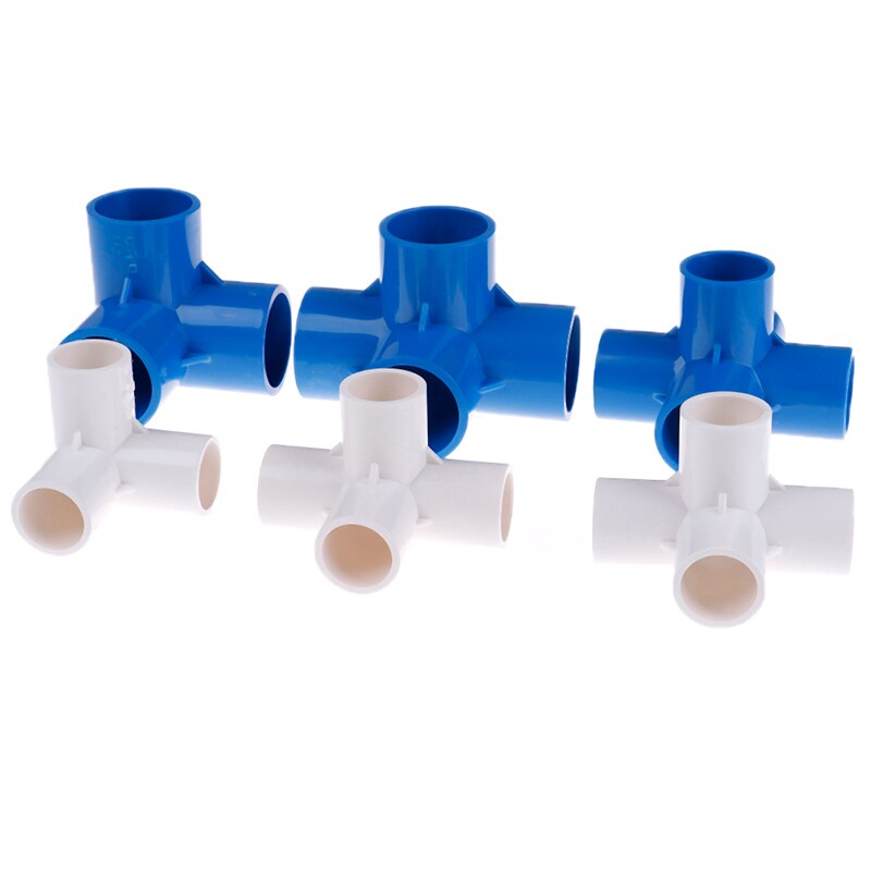 20/25/32mm PVC Tee Connector Four Five Way Joint Garden Irrigation Watering Tube Adapter Pipe Fittings