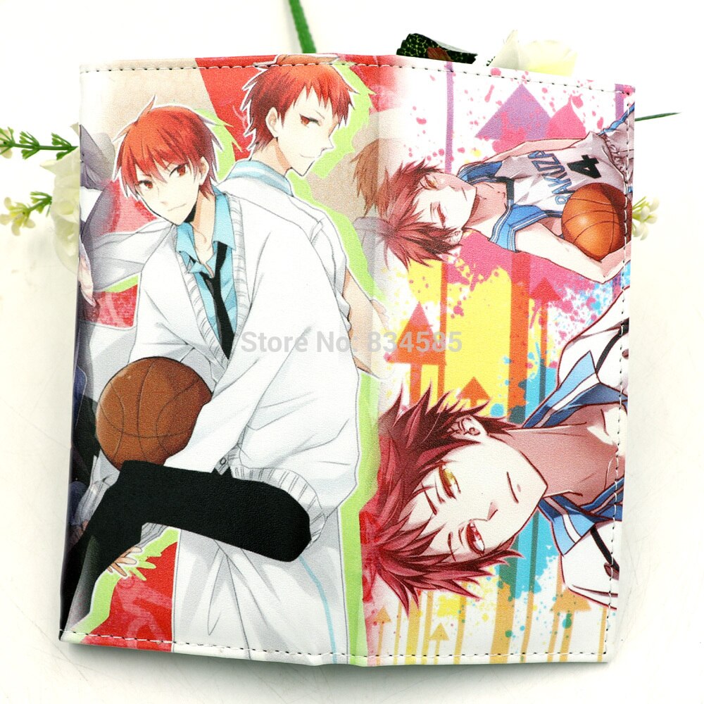 Kuroko no Basket Anime Portafoglio In Pelle Sintetica Macchie Solari basket Supporto di Carta Della Borsa Kuroko Tetsuya/Kagami Taiga Sacchetto Dei Soldi