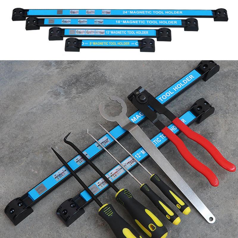 Magnetische gereedschapshouder Magneet Gereedschapsbalk Striprek Lange strip Garage Workshops Hardware Opslag Strip Tool Organizer voor werkbank
