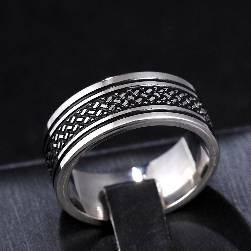 KMOCK Mens Rings 8 MM Wedding Band Black Pure Carbide Tungsten Engagement Ring for Men Mate Center Jewelery: 9