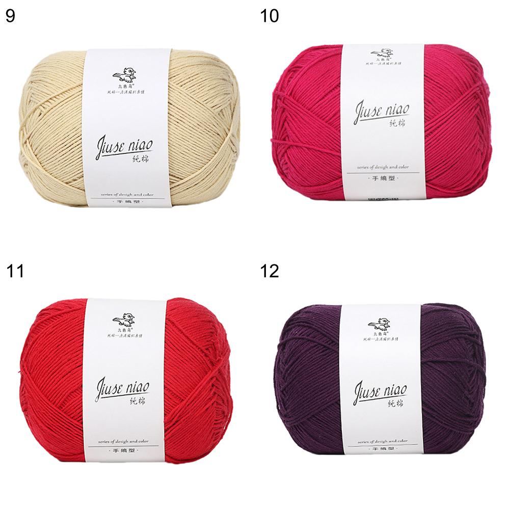 SALES！！ 50g Knitting Woolen Yarn Baby Clothes Scarf Hat Gloves Sweater Woven Material