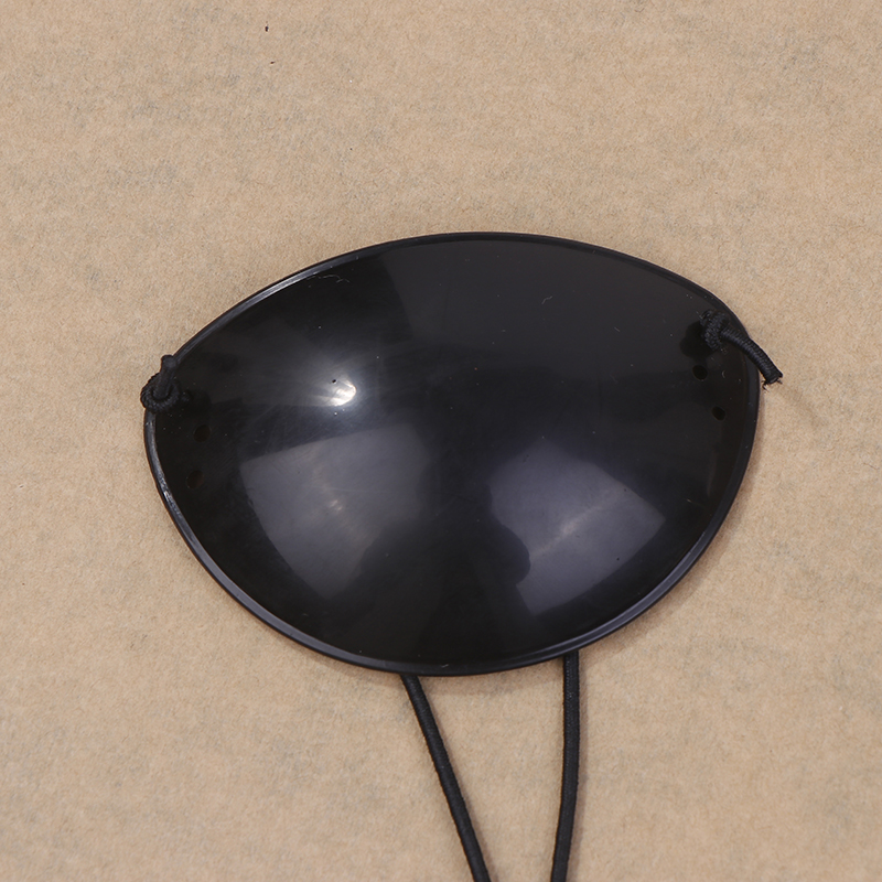 Durchscheinende schwarze einzelne Augen schützen Korrektur freundlicher monokulare Augen brille Patch Amblyopie Augenbinde ein Auge Strabismus