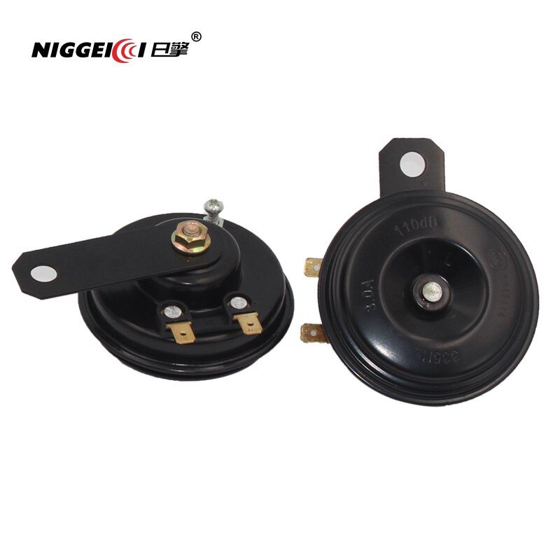 The sound of motorcycle horn is loud and bright, and the installation is convenient. 12V is greater than or equal to 105dB
