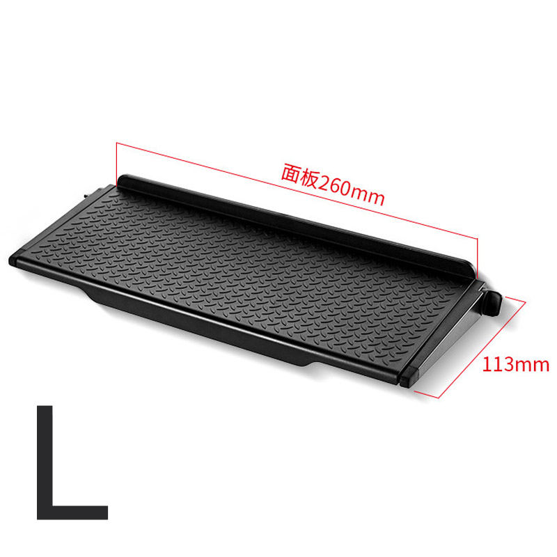 Adjustable TV Screen Top Storage Shelf Rack Holder Computer Monitor Desktop Stand TV Rack Display Shelf Storage Rack: L-Black