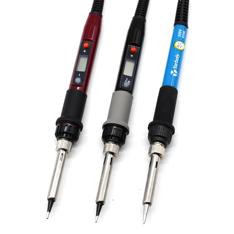 Electric Soldering Iron Temperature Adjustable 220V LCD Digital Display Welding Solder Iron Rework Station Tools