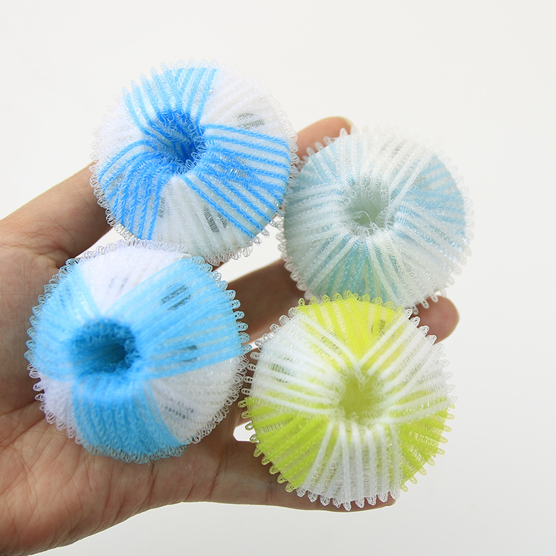 1 Pc Laundry Washing Machine Sticky Hair Anti-entanglement Cleaning Clothes Ball 4cm Mini Nylon Laundry Balls for Home Products: 5cm random color