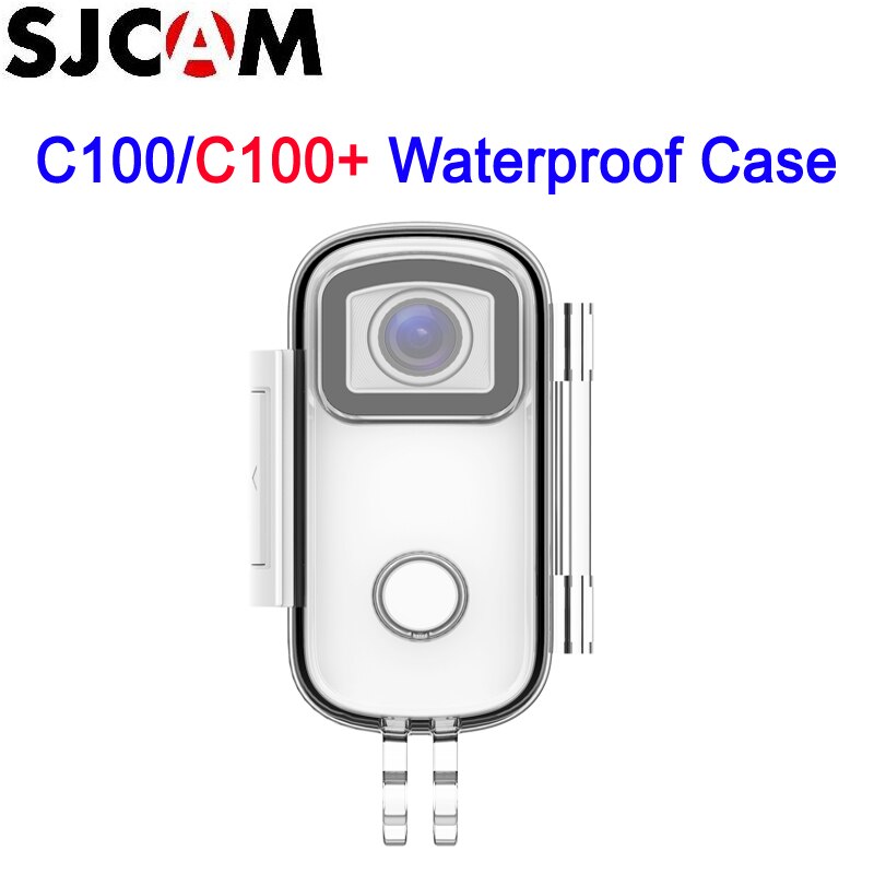 Sjcam  c100 / c100 plus waterdichte behuizing voor onderwater 30m duikbehuizing voor sjcam  c100 -serie actioncamera's