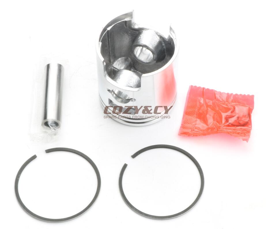 70cc Big Bore Cilinder Kit & Cilinderkop Cap voor SYM DD euro 2 DD 50 2T 47mm 12mm: 70cc Piston kit