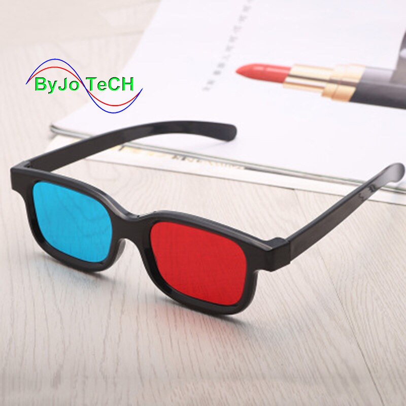 ByJoTeCH Computer 3D gläser/3D rot und blau brille/Webcasts computer rot blau stereoskopischen