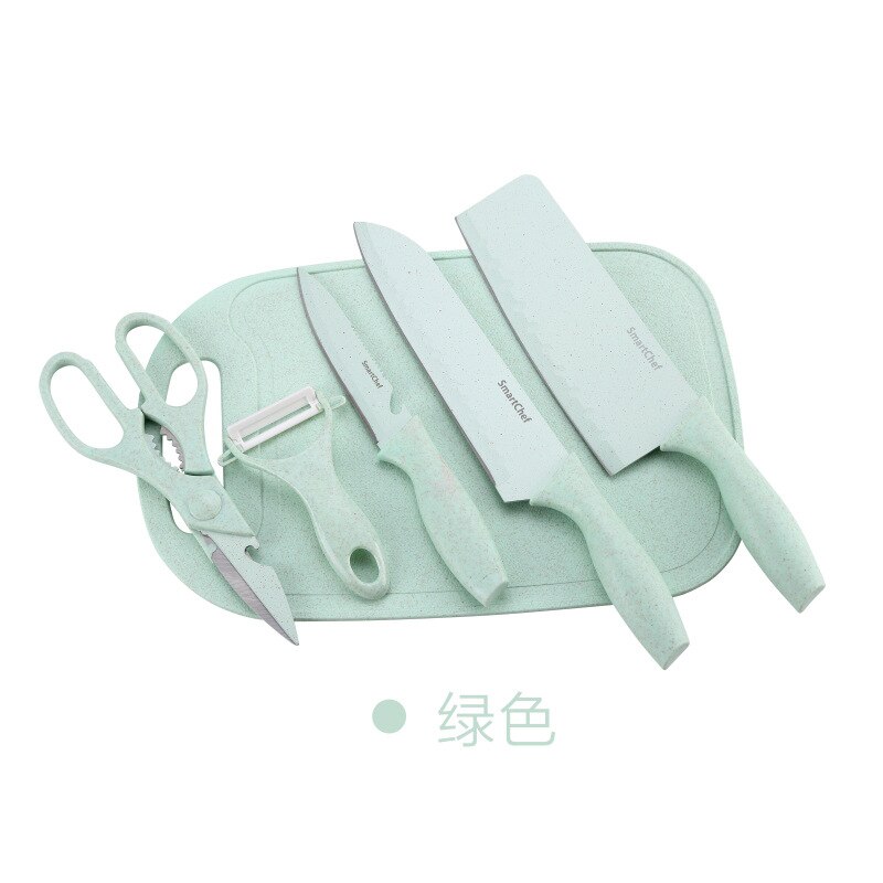 Tool Suit Stainless Steel Knife Ceramic Knives Set Covers Seven Is A Set Of Set Of Knife In The Kitchen