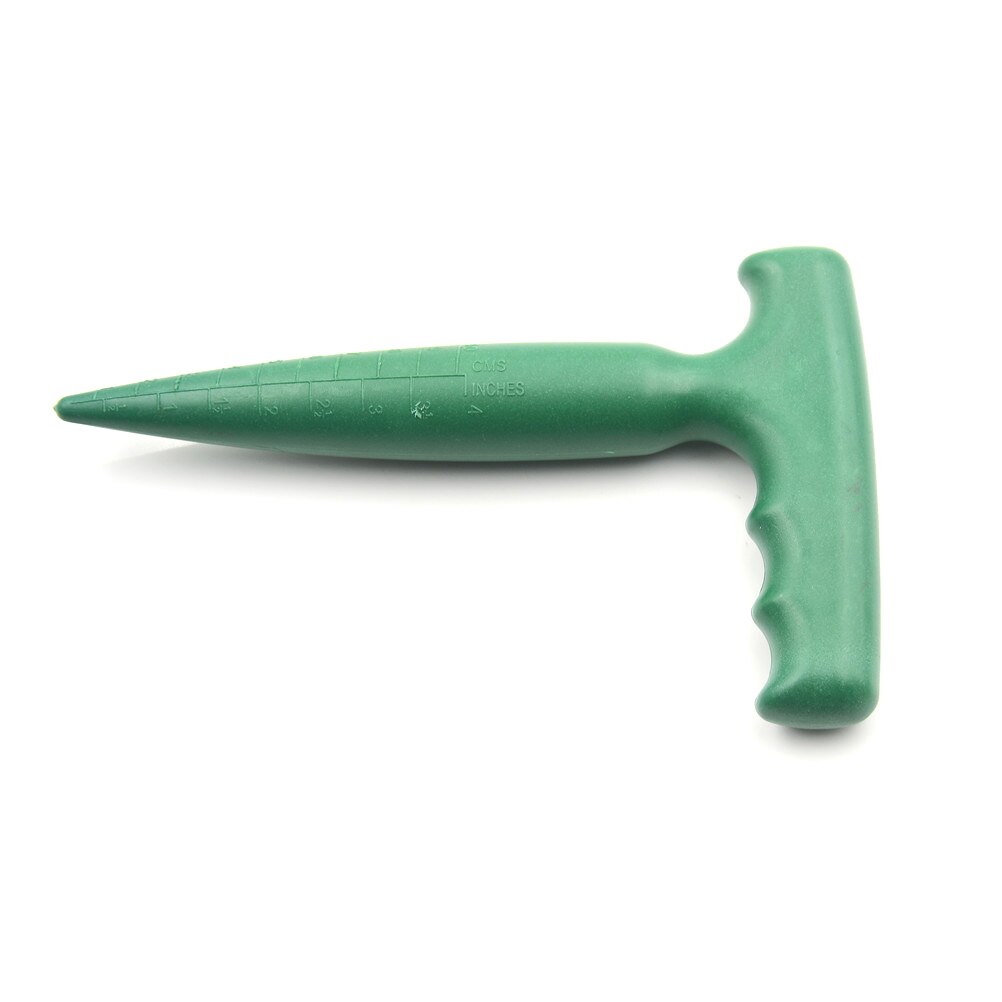 Plastic Groene Dibber Graven Gat Tool Tuin Bonsai Bloem Planten Ing Zaailing