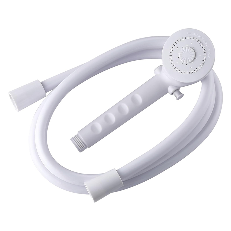 M12k- husbilsduschbyte med slang och styrring, icke-metalliskt handhållet duschmunstycke och duschhållarset