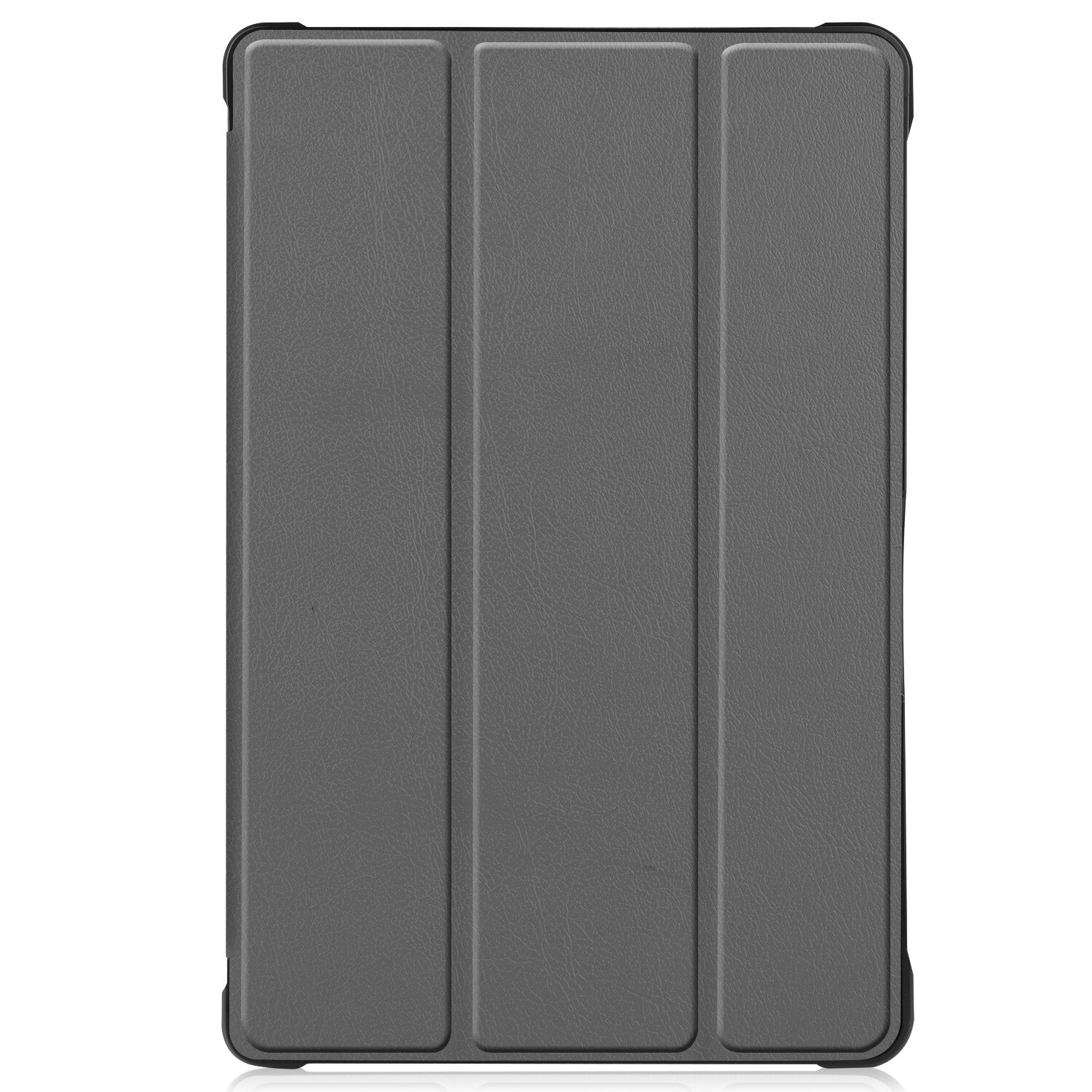 Voor Samsung Galaxy Tab A7 10.4 SM-T500 SM-T505 T500 T505 Tablet Case Custer Fold Stand Beugel Flip Leather Cover: KST Gray