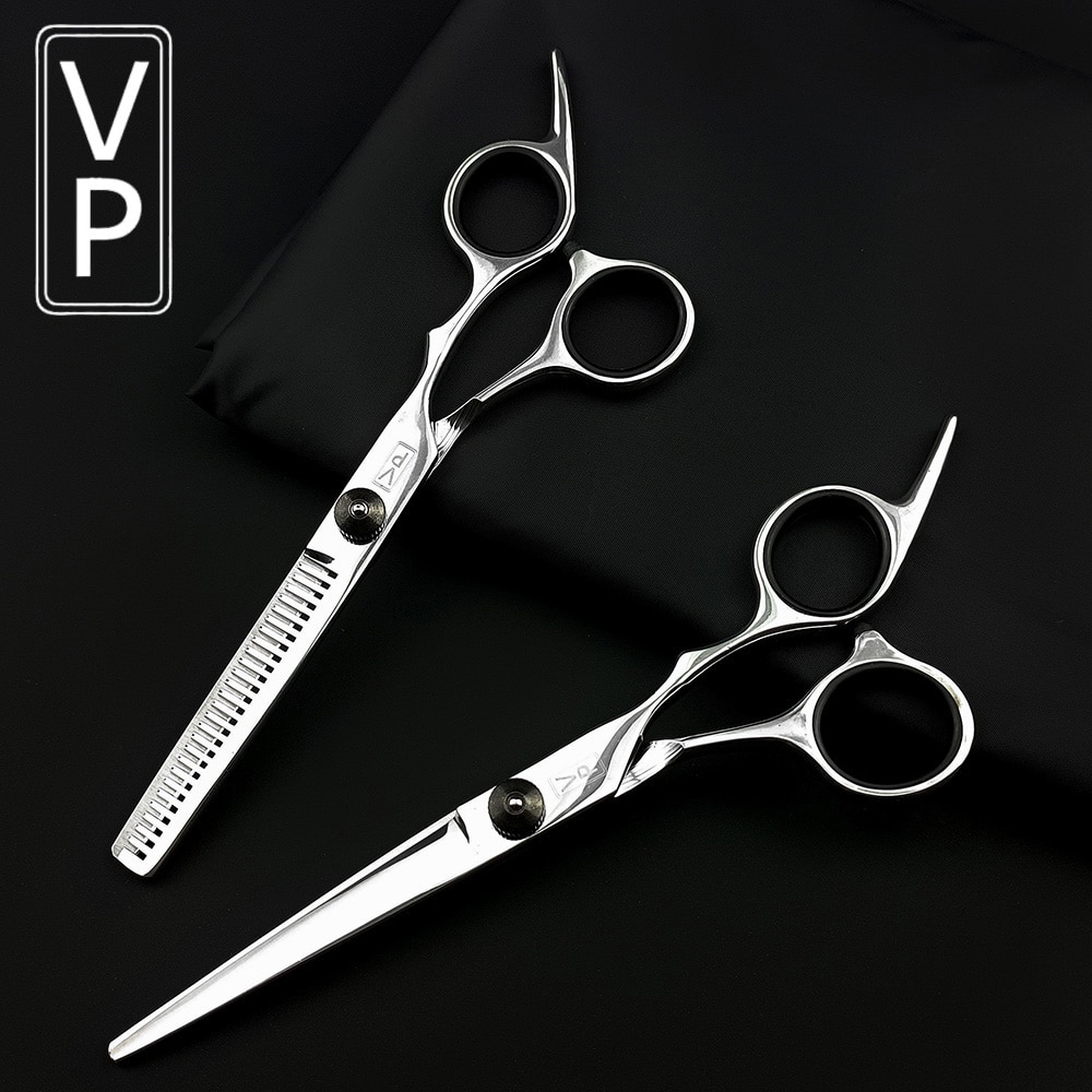 Stainless Steel haircut Scissors Cutting And Thinning Tools Hair Scissors For Barber Shop Supplies