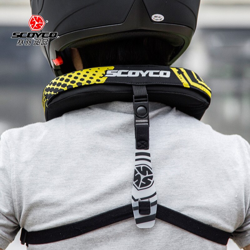 SCOYCO N02B Kinght Fietsen Motocross Motorfiets Nek Veiligheid Beschermingsmiddelen Off-road Motor Racing Hals Beschermende Gear