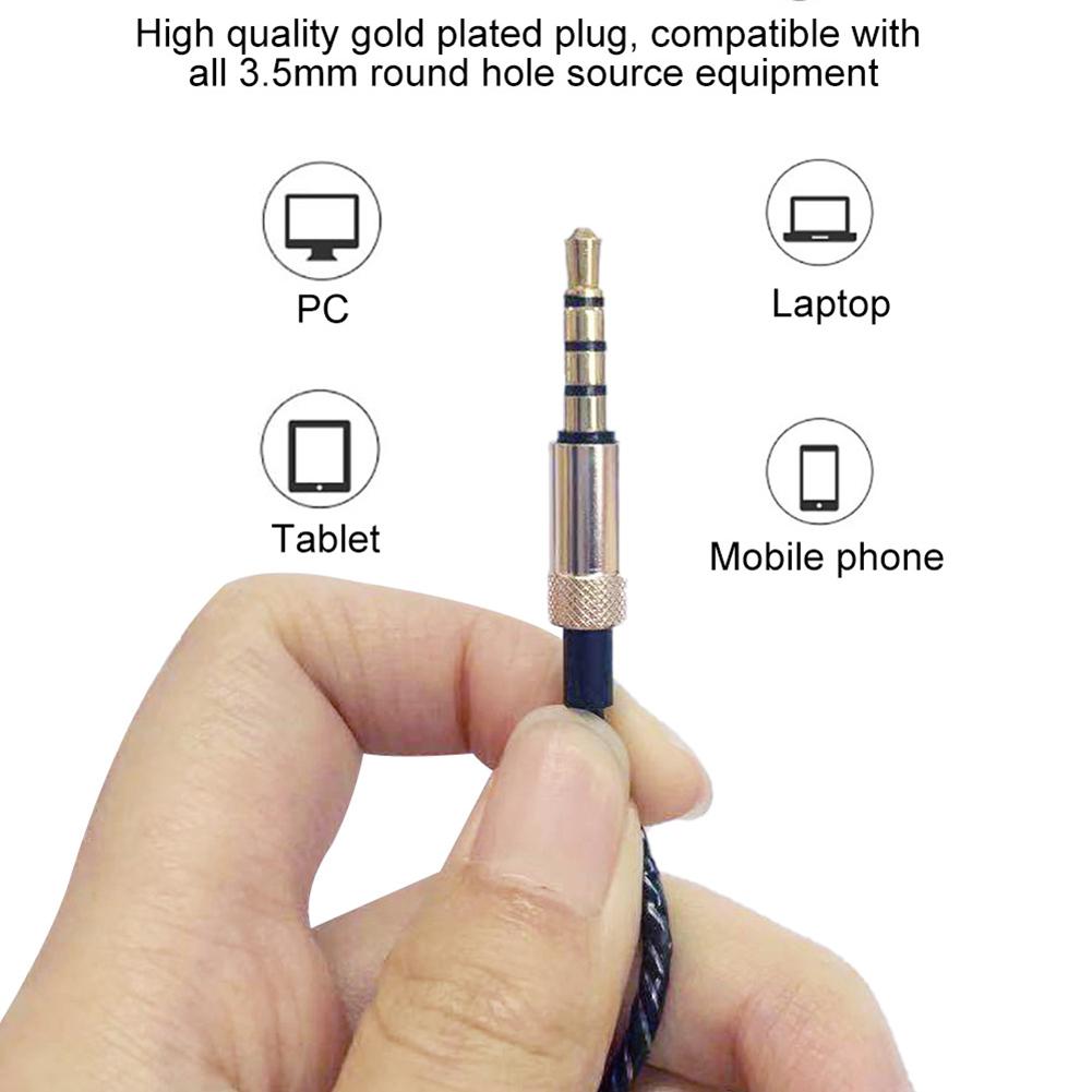 Motorbike Wired Headphones High-fidelity Headset Speakers Anti-interference For Motorcycle Helmet Riding Hands Free Headphone