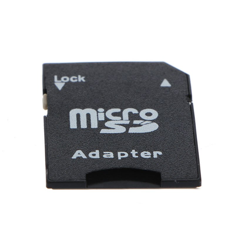 10 Stuks Micro Sd Transflash Tf Naar Sd Sdhc Geheugenkaart Adapter Converter Black