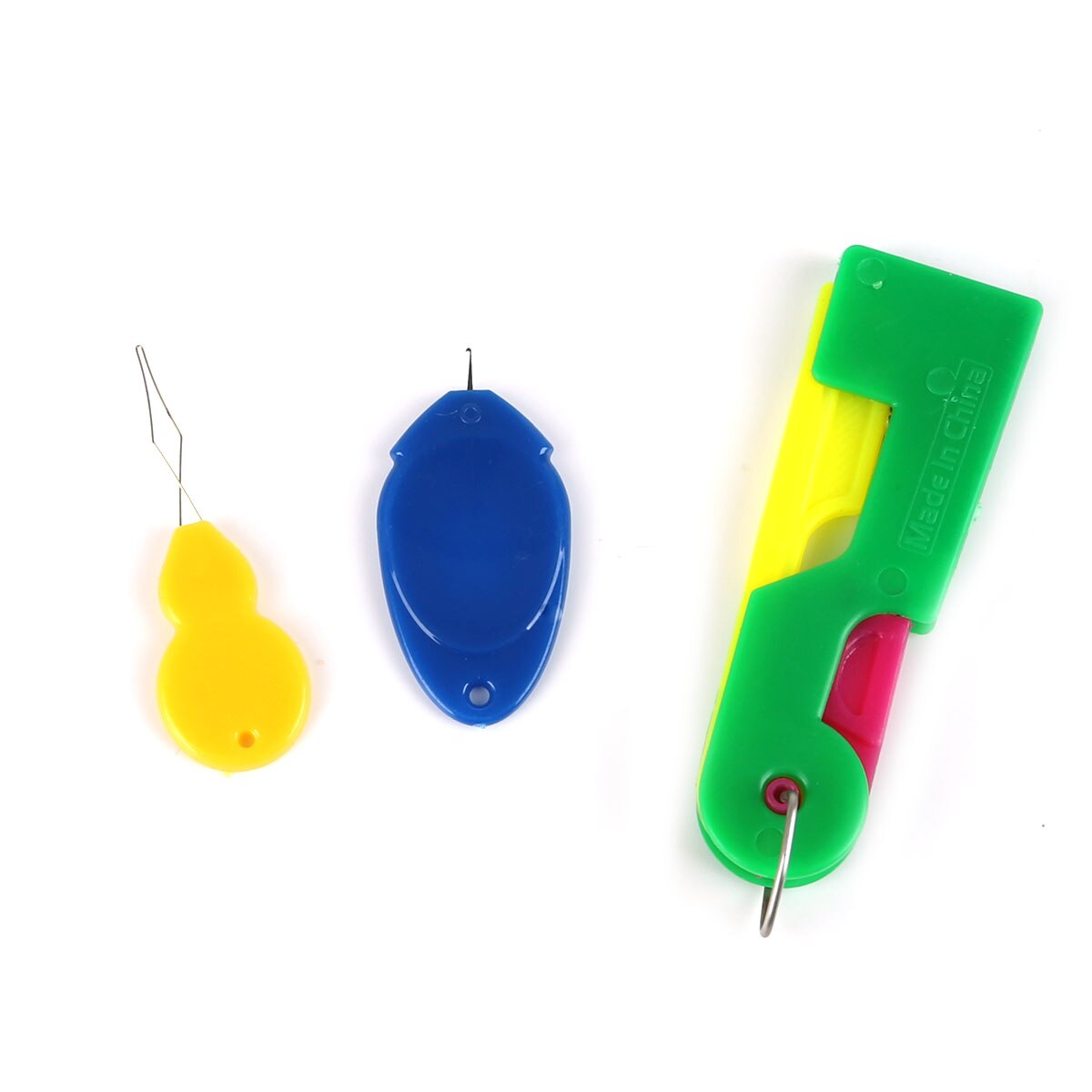 Multiple Sizes Sewing Needle Threader Automatic Cross Stitch Disconnector Sewing Thimble Thread Guide Tool Sewing Accessories: 07 each style 1pc