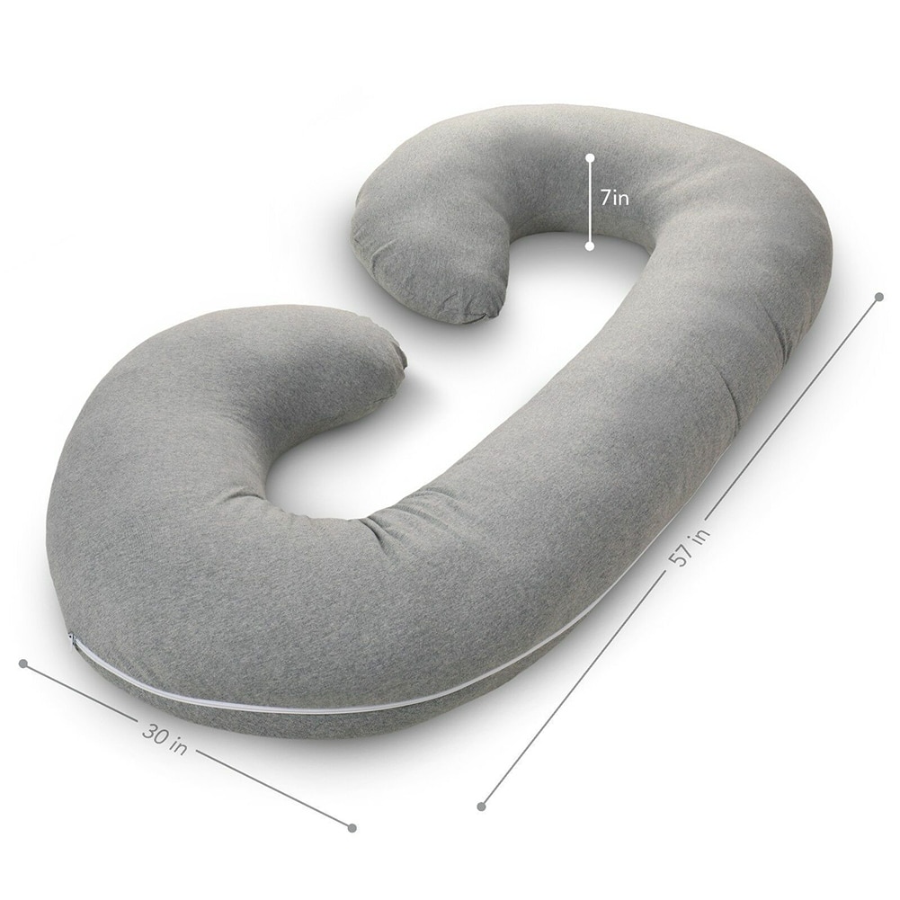 Graviditet pute full kropp c-form myk til graviditet gravide kvinner sover almohada para mujeres embarazadas bdf 99: misligholde tittel