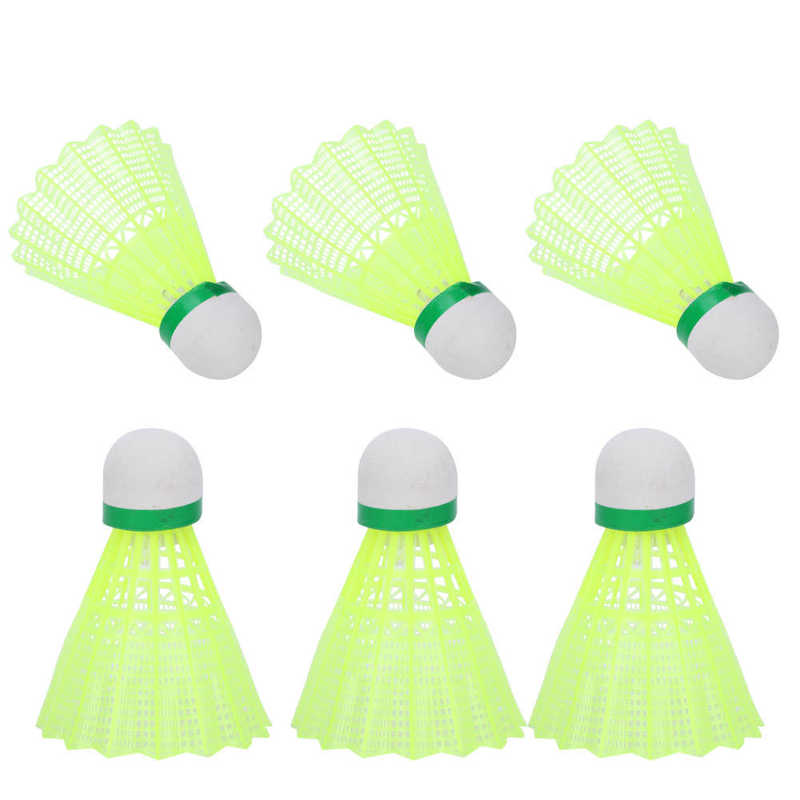 4 Volants De Badminton Lumineux LED Pour Nuit - Volants En Nylon Avec Lumières Colorées, Rechargeables, Pour Jouer En Intérieur Ou Extérieur Le Soir
