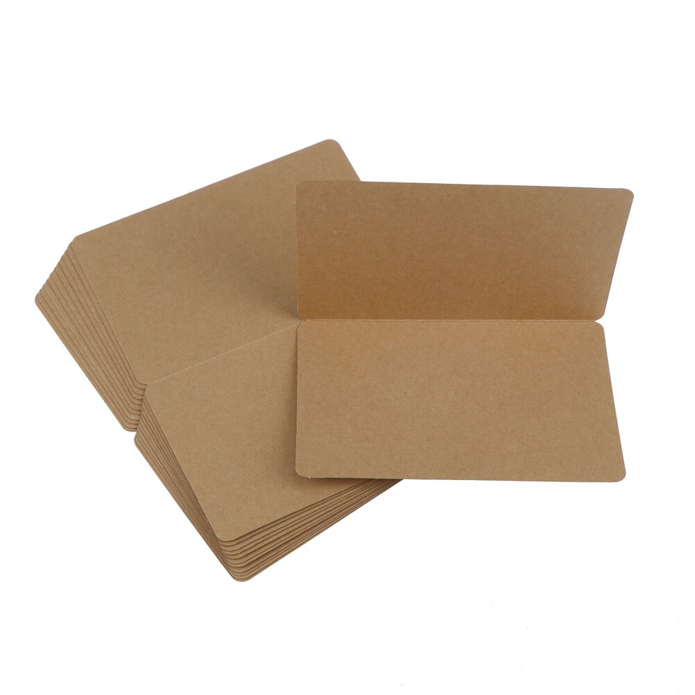 12Sheets Greeting Card Kraft Paper Postcard Vintage Blank Postcards DIY Hand Painted Graffiti Message Card 18.7*15cm