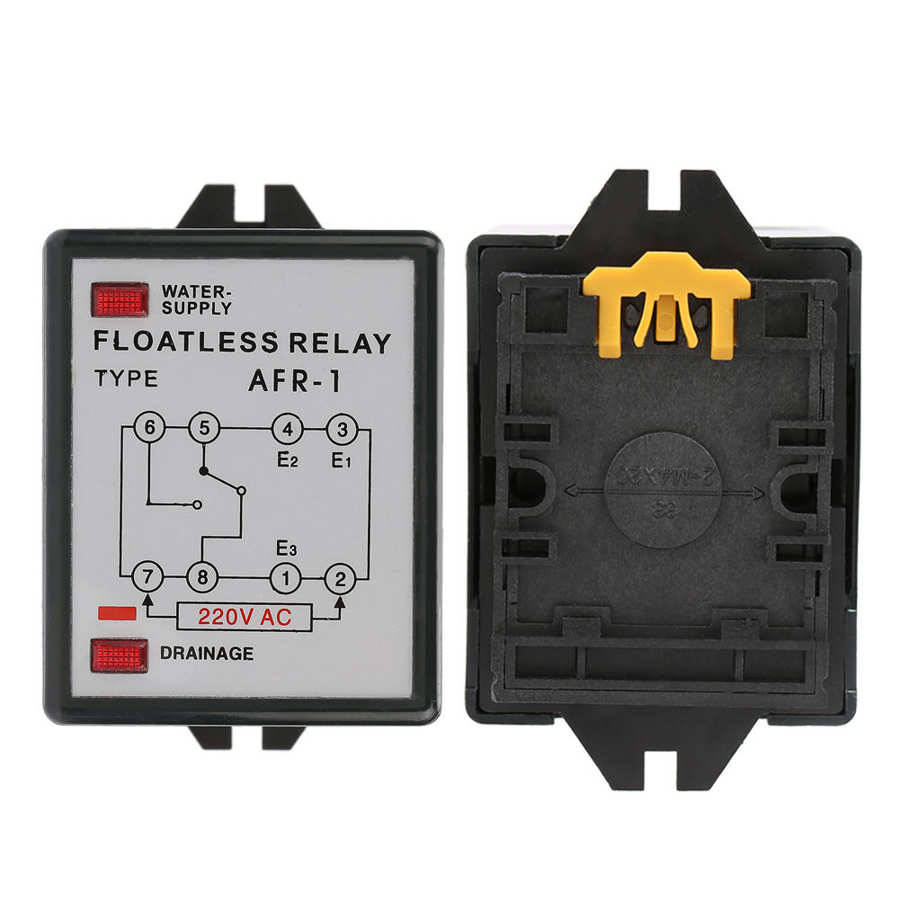 AFR -1 AC220V 50/60hz Liquid Level Controller Relay Water Level Switch 5A 2W Controller Relay Electrical Access