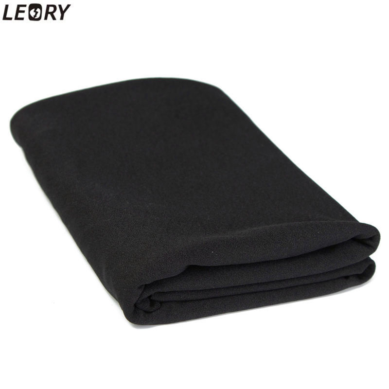 LEORY Schwarz Lautsprecher Grill Schutzhülle Tuch Stereo Gille Stoff Lautsprecher Gittergewebe Tuch Dicke 50x160cm